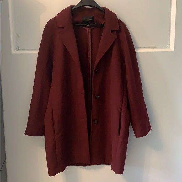 Banana Republic -New Burgundy Spring/Fall Coat M/L